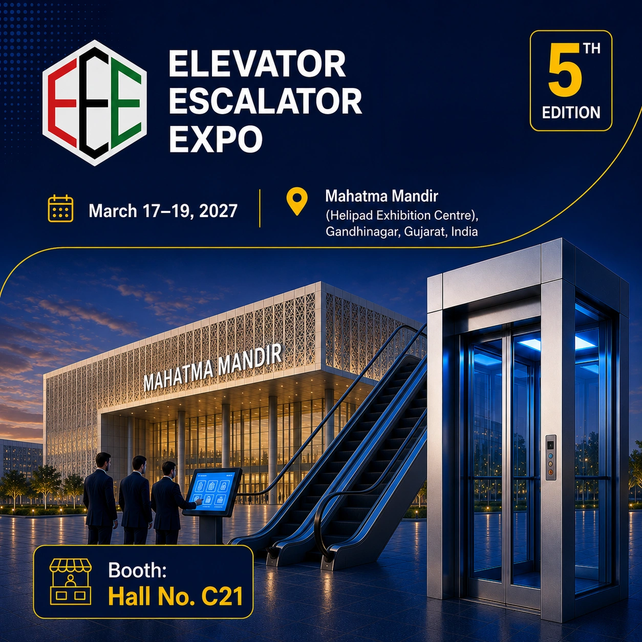 Elevator Escalator Expo - Gandhinagar (EEExpo 2027)