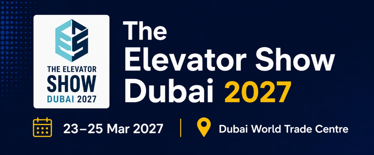 The Elevator Show Dubai 2026 banner