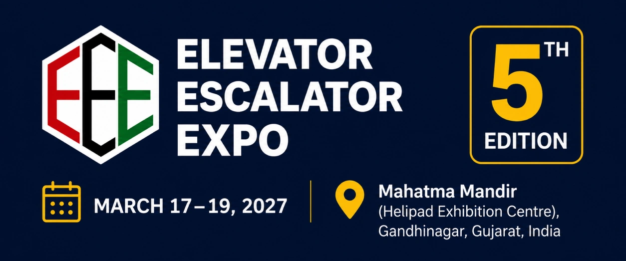 Elevator Escalator Expo Gandhinagar 2027 banner