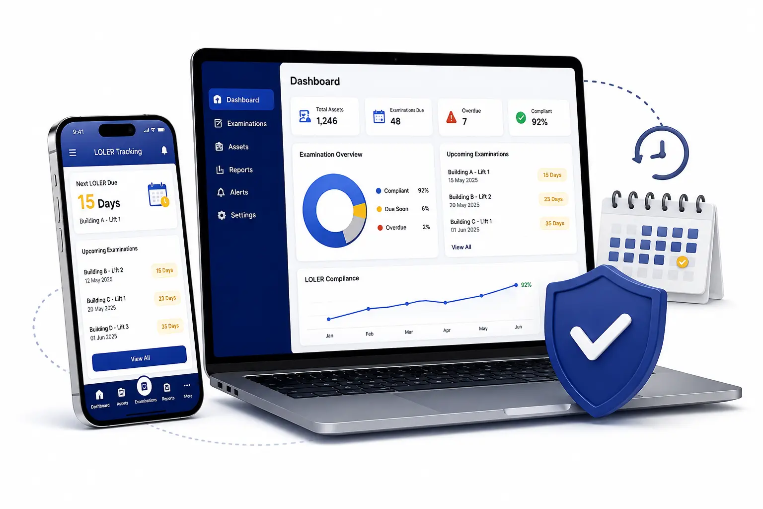 Lift maintenance software for UK companies